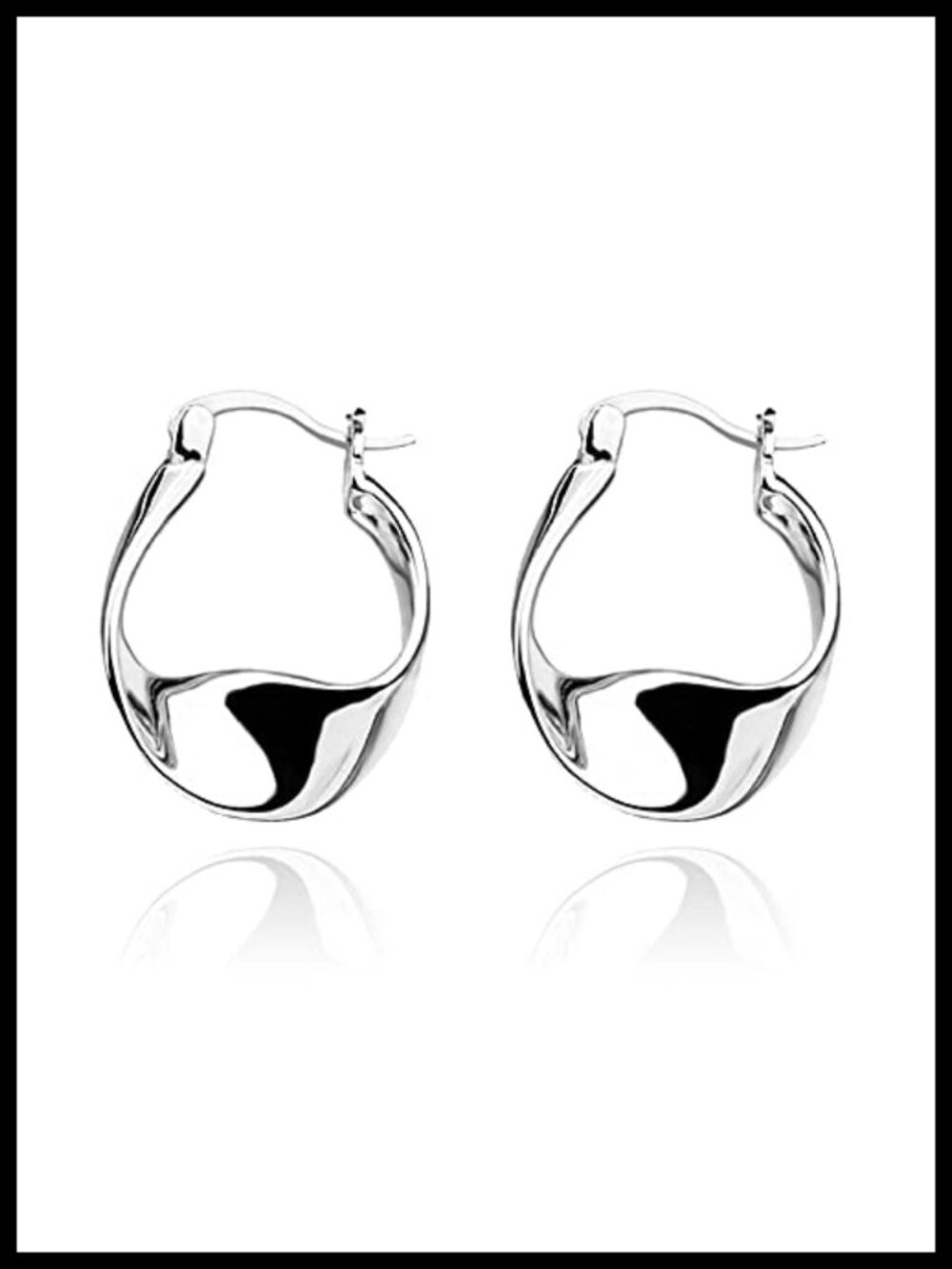 925 Sterling Silver Hoop Earrings Small Huggie Hoops Lightweight